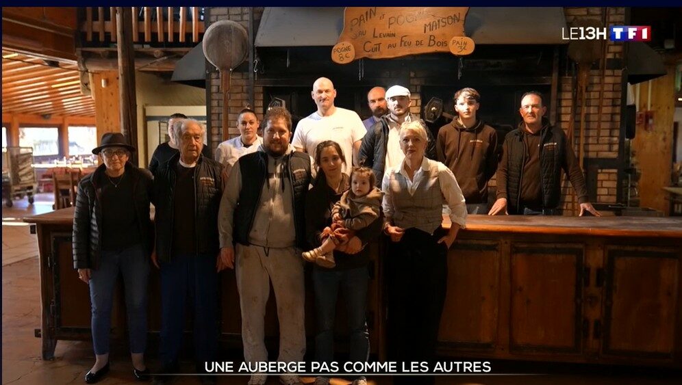 Auberge La Terrine mise à l’honneur au JT de 13h sur TF1